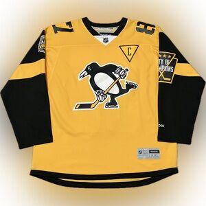Pittsburgh Penguins Sidney Crosby 2017 Stadium Series Reebok NHL Hockey Jersey